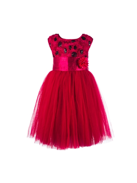 

Toy Balloon kids Girls Pink Embellished Maxi Dress