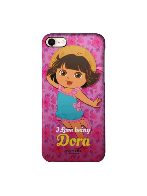 

macmerise Pink & Blue Lovely Dora iPhone 8 Case