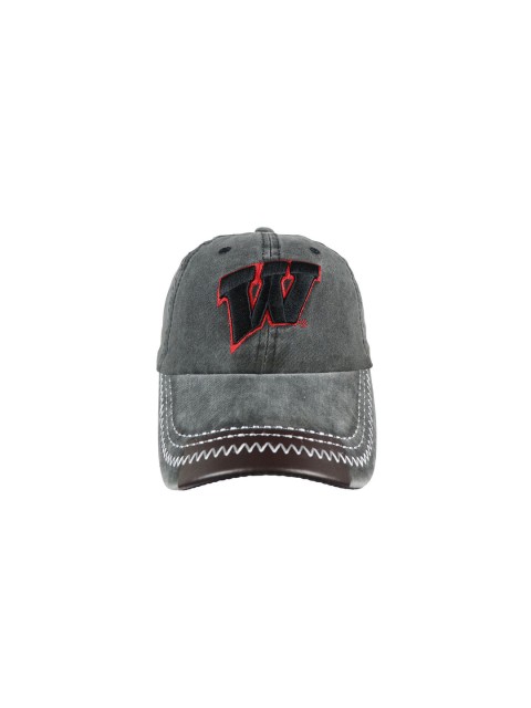 

iSWEVEN Unisex Black & Red Embroidered Baseball Cap