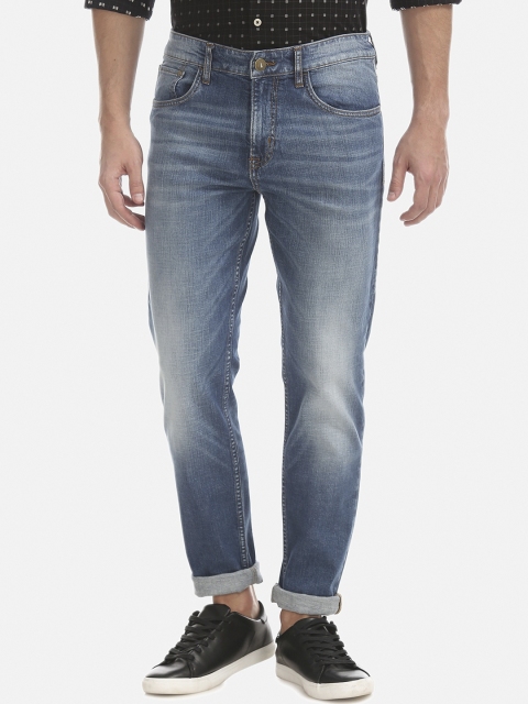 

AD By Arvind Men Blue Slim Fit Mid-Rise Clean Look Jeans