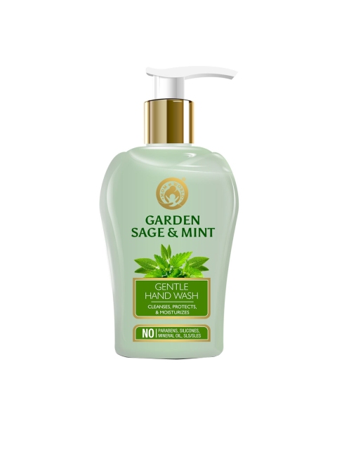 

Mom & World Garden Sage & Mint Gentle Hand Wash 250ml, Green