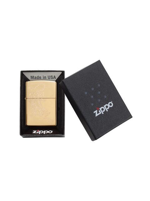 

Zippo Gold-Toned High Polish Pocket Lighter