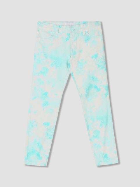 

The Childrens Place Girls Blue Printed Jeans