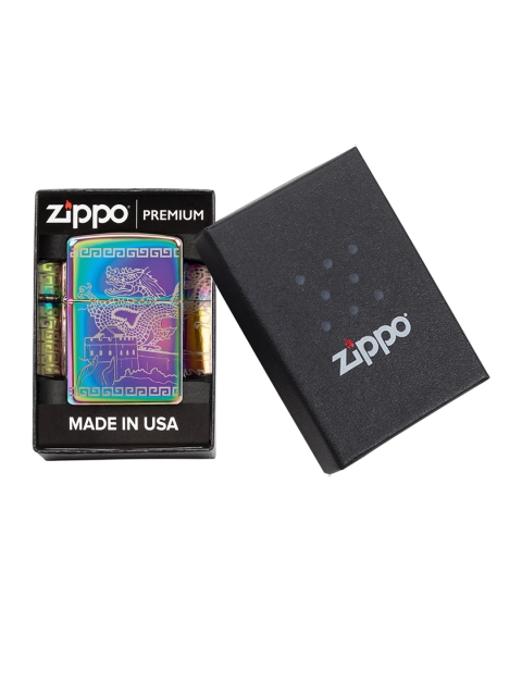 

Zippo Blue & Pink Great Wall Of China Pocket Lighter