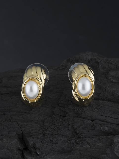 

E2O Gold-Plated Handcrafted Contemporary Studs
