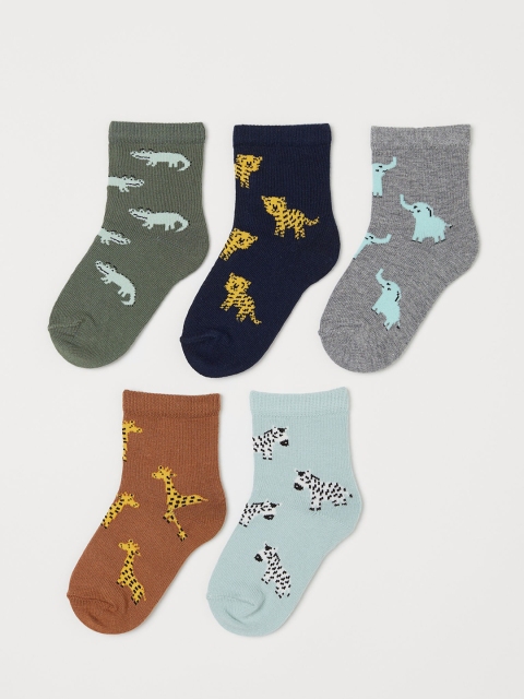 

H&M Kids 5-Pack Socks, Multi