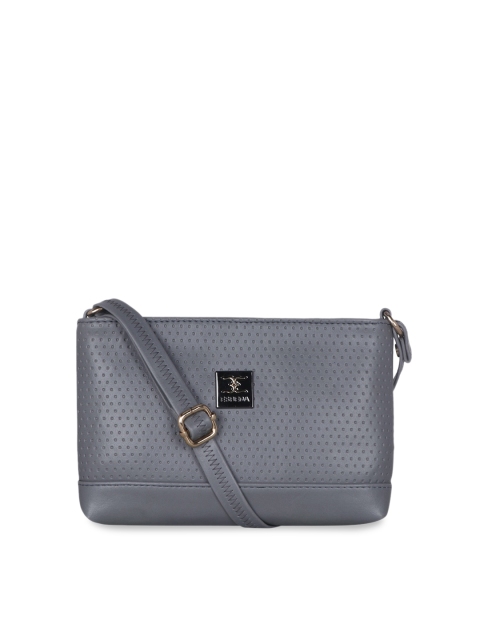 

ESBEDA Grey Textured Sling Bag