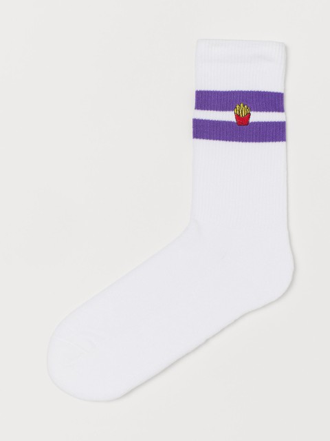 

H&M Men White Socks