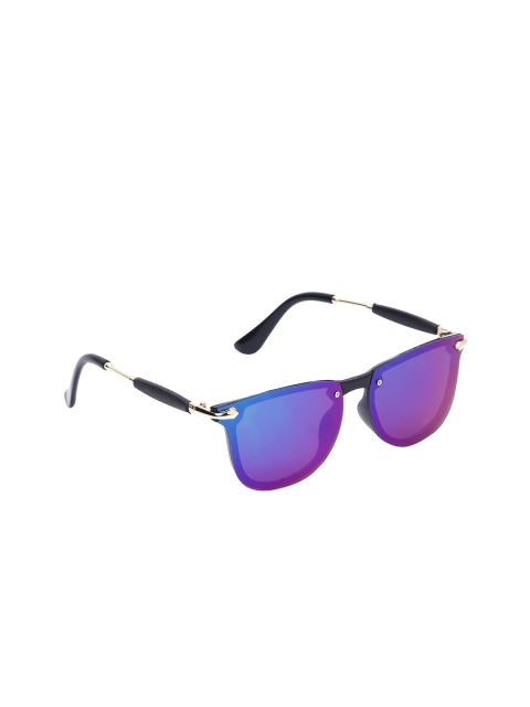 Swiss Design Unisex UV Protected Lens Square Sunglasses SDSG21-0214505, Blue