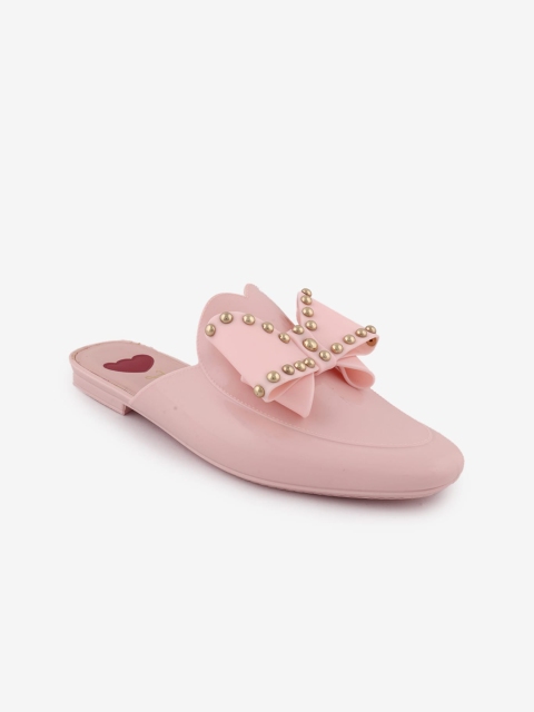 

Jelly Bunny Women Pink Embellished Mules