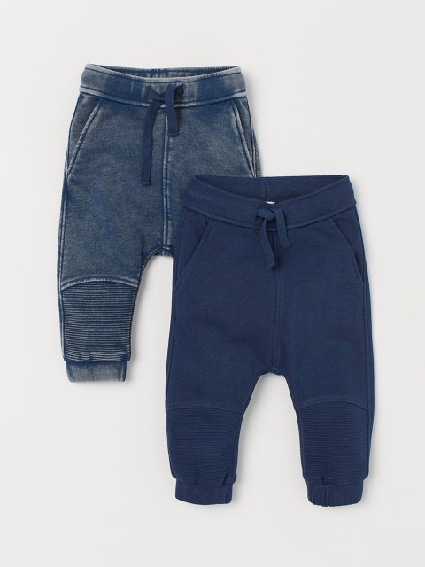 

H&M Boys Blue 2-Pack Joggers