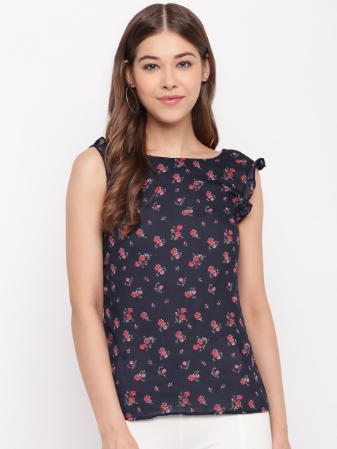 

Capybara Women Navy Blue Printed Top
