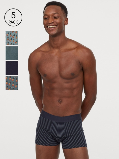 

H&M Men 5-Pack Short Trunks 0675662040, Multi