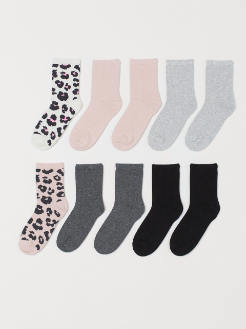 

H&M Girls 10-Pack Socks, White
