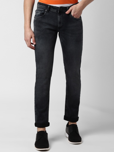 

Peter England Casuals Men Black Skinny Fit Mid-Rise Clean Look Jeans