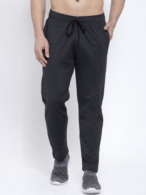 

NEUDIS Men Grey Solid Structured Fit Joggers
