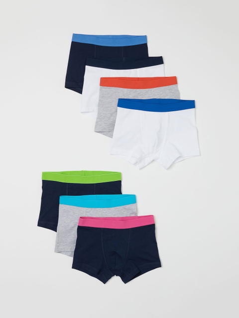 

H&M Boys Multicoloured 7-Pack Boxer Shorts 0718731011, Multi