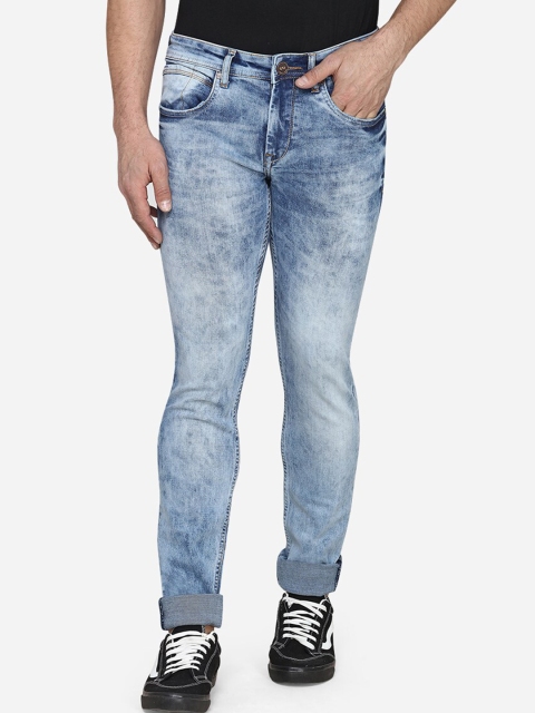 

JADE BLUE Men Blue Slim Fit Mid-Rise Clean Look Jeans