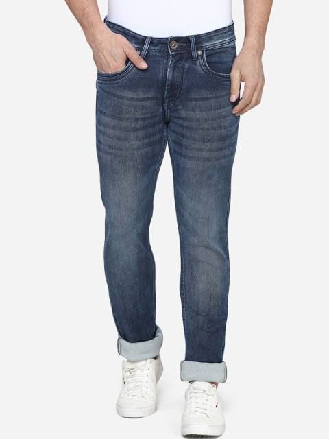 

JADE BLUE Men Blue Slim Fit Mid-Rise Clean Look Jeans