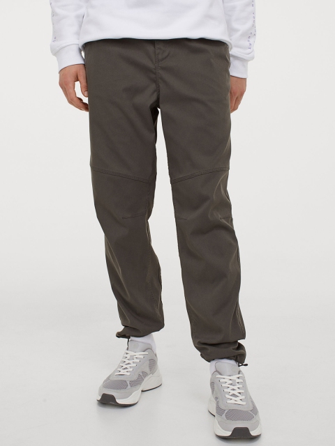 

H&M Men Green Solid Slim Fit Joggers