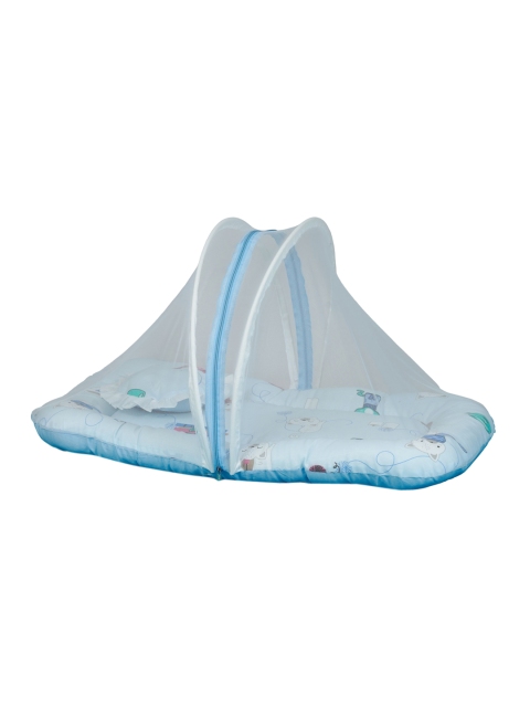 

mittenbooty Blue Mosquito Net Bedding Set