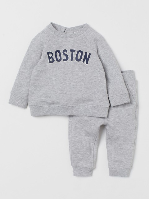 

H&M Boys Grey Sweatshirt and Joggers