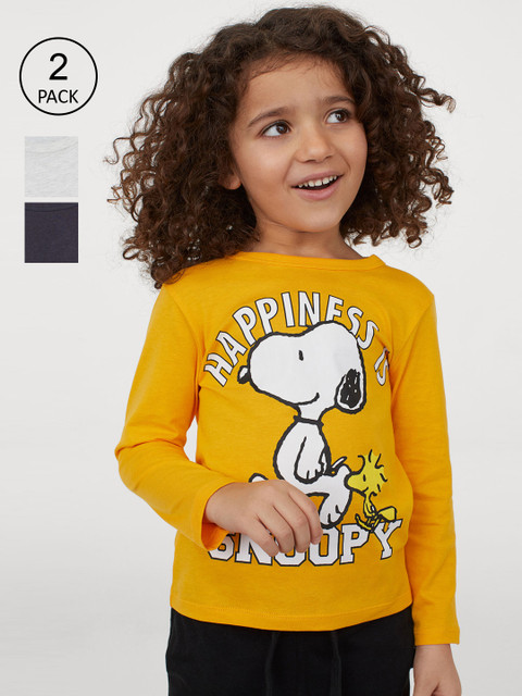 

H&M Boys Multicoloured 3-Pack Printed Jersey Tops, Multi