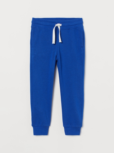 

H&M Boys Blue Solid Joggers