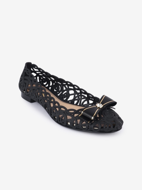 

Jelly Bunny Women Black Solid Ballerinas