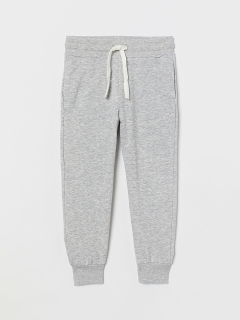 

H&M Boys Grey Solid Joggers