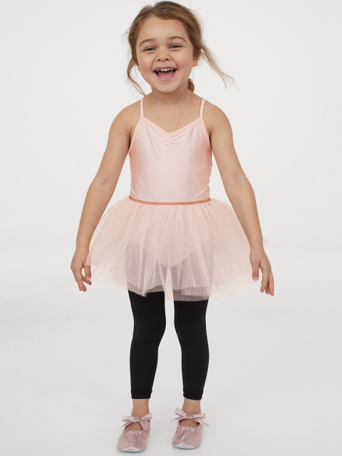 

H&M Girls Pink Tulle-Skirt Leotard