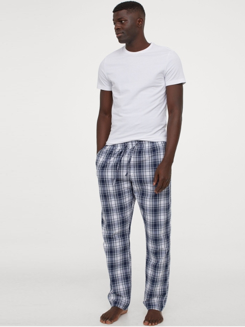 

H&M Men Blue Pyjama Bottoms