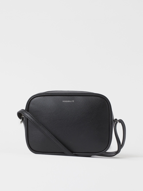 

H&M Women Black Small Shoulder Bag
