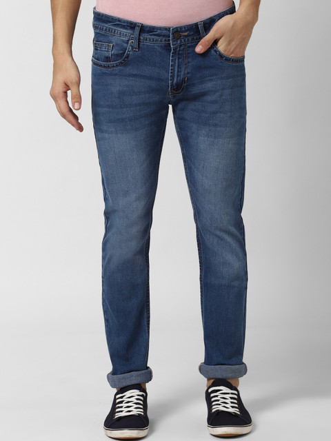 

Peter England Casuals Men Navy Blue Skinny Fit Jeans