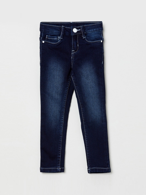 

max Girls Blue Regular Fit Jeans