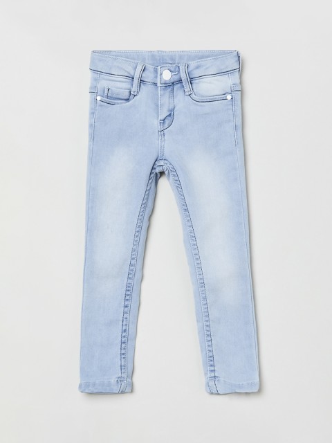 

max Girls Blue Regular Fit Jeans