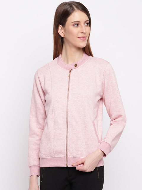 

Miss Grace Women Pink Solid Sweatshirt