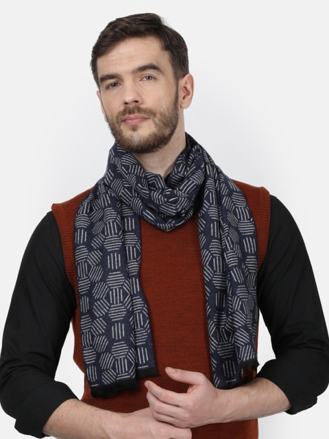 

Monte Carlo Men Grey Printed Muffler