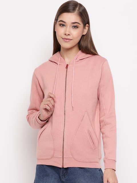 

Miss Grace Women Pink Solid Sweatshirt