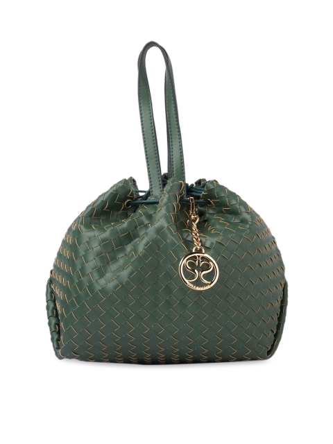 

Sole To Soul Green Solid Tote Bag