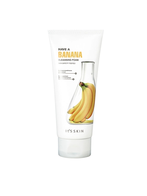 

Its Skin Unisex Have a Banana Cleansing Foam, White