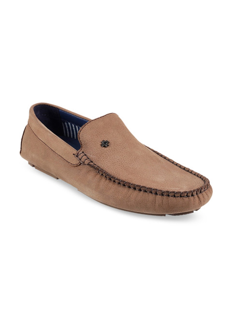 

Metro Men Beige Suede Loafers