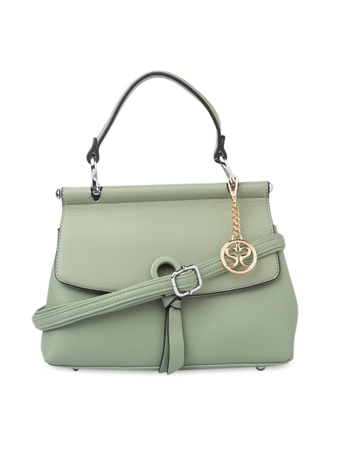 

Sole To Soul Green Solid Satchel