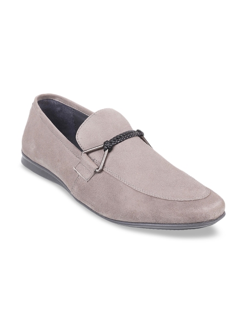 

Metro Men Grey Suede Loafers
