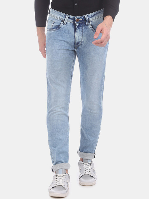 

True Blue Men Blue Slim Fit Jeans