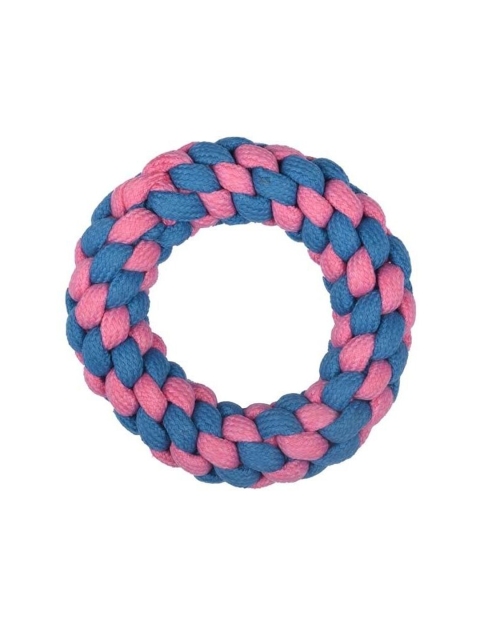 

Poochles Blue & Pink Twisted Tug Dog Toy