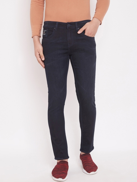 

American Archer Men Navy Blue Slim Fit Jeans