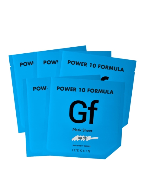 Its Skin Set of 5 Power 10 Formula Mask Sheet GF, Blue