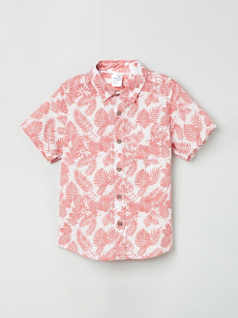 

max Boys Multicoloured Regular Fit Printed Casual Shirt, Multi