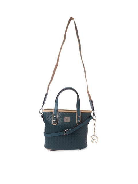 

Sole To Soul Green Textured Handheld Bag